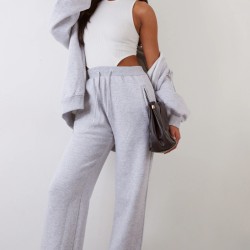 Tall Ash Grey Straight Leg Sweatpants