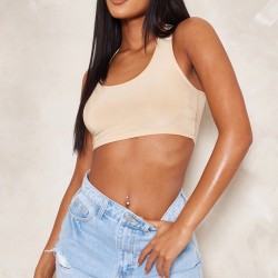 Tall Light Blue Wash Distressed Denim Shorts